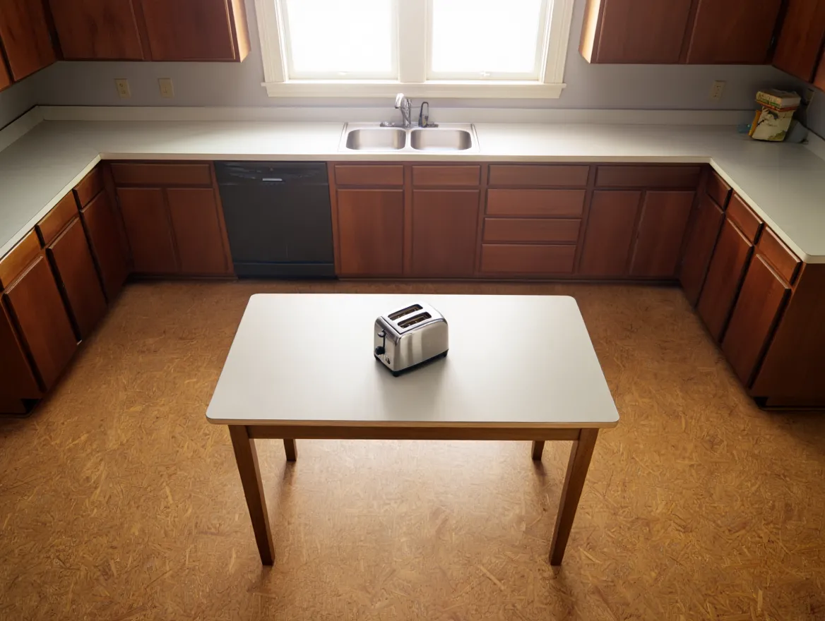 Organized kitchen after professional decluttering